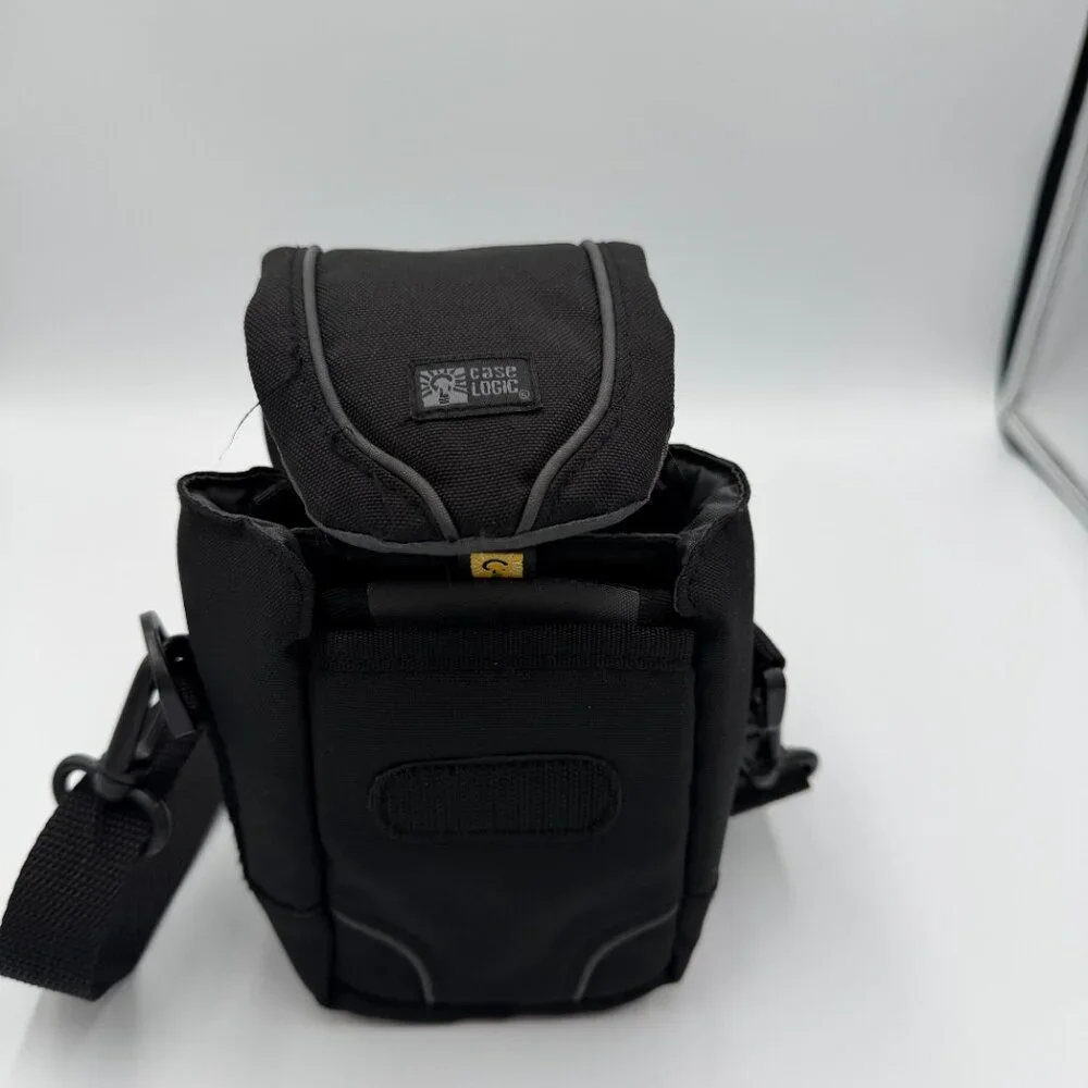 Case Logic Black Soft Padded Digital Camera Case Holder, 3x4x6, w/SD Reader Case